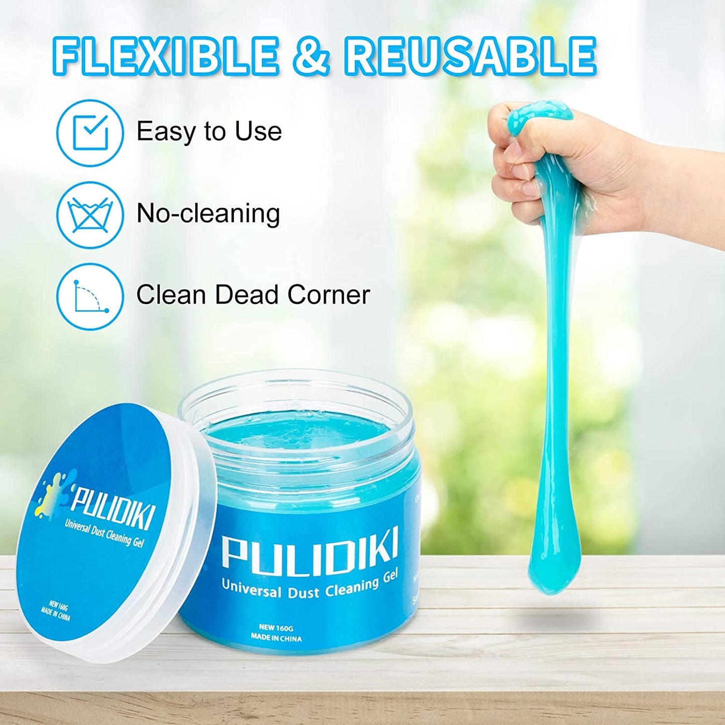 Car Cleaning Gel Car Clean Putty, Universal Car Interior Cleaner Slime, Perfect Cleaning Kit Supplies, Auto Detailing Tools Accessories, Dust Remover Gifts for Men Women